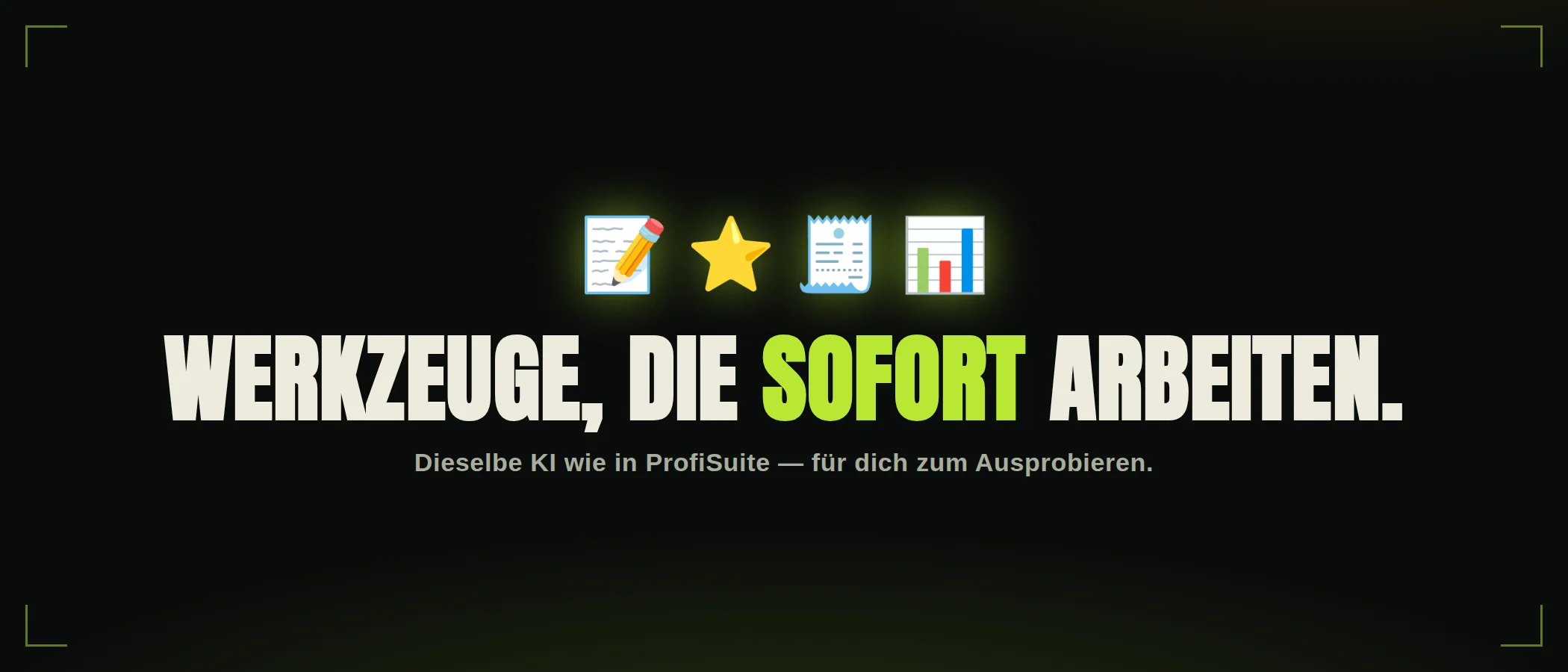 Der KI-Werkzeugkasten — Werkzeuge aus Licht